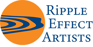 Ripple Effects Artists – Social Impact Through Theatre and Multimedia Logo